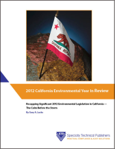 California Env Legislation 2012 cover resized 168