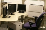 Empty cubicle